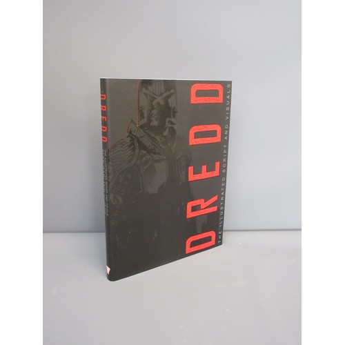 Three signed Dredd books incl. two Garland (Alex) and Jock, Dredd The ...