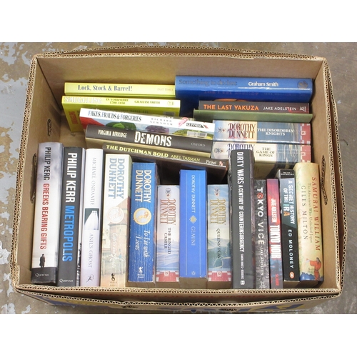 Large collection of assorted books, fiction, non-fiction, history, etc ...