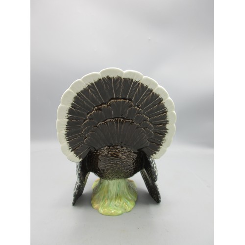  Beswick Turkey, bronze, 1957, gloss, backstamped to base, H18cm