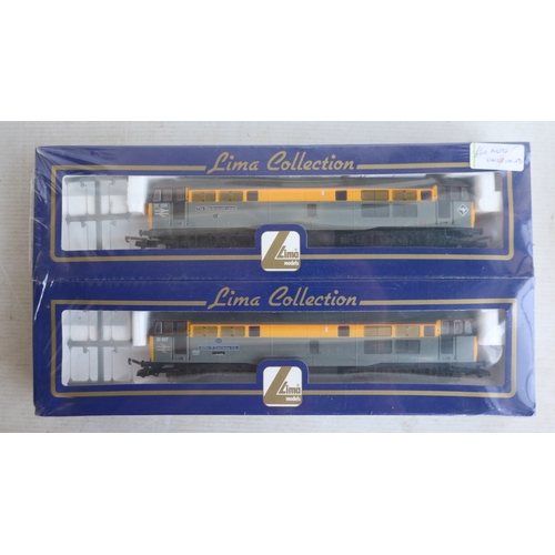 34 - Collection of OO gauge railway models to include a still sealed Lima twin pack Class 31 Langdale Spe... 