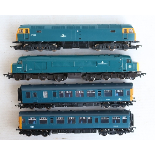 34 - Collection of OO gauge railway models to include a still sealed Lima twin pack Class 31 Langdale Spe... 