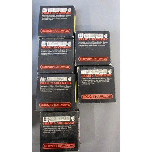 43 - Collection of previously used track controllers, control units etc., all from Hornby 'Zero 1' to inc... 