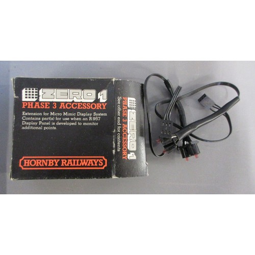 43 - Collection of previously used track controllers, control units etc., all from Hornby 'Zero 1' to inc... 