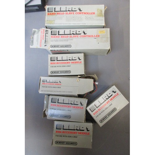 43 - Collection of previously used track controllers, control units etc., all from Hornby 'Zero 1' to inc... 