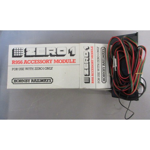 43 - Collection of previously used track controllers, control units etc., all from Hornby 'Zero 1' to inc... 