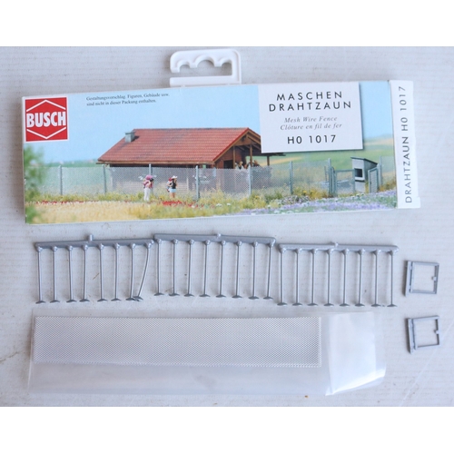 40 - Collection of OO/HO gauge model railway layout accessories from Hornby, Busch, Faller, Airfix and Me... 