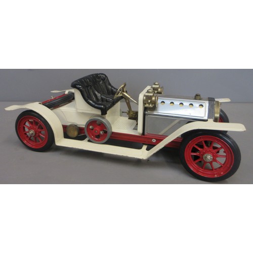 3 - One Mamod SA1 Steam Roadster, model has been run but is in overall very good but slightly dusty cond... 