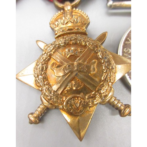 57 - Leather easel framed Military Cross WWI group of medals awarded to Major W. M. Biden, a display with... 