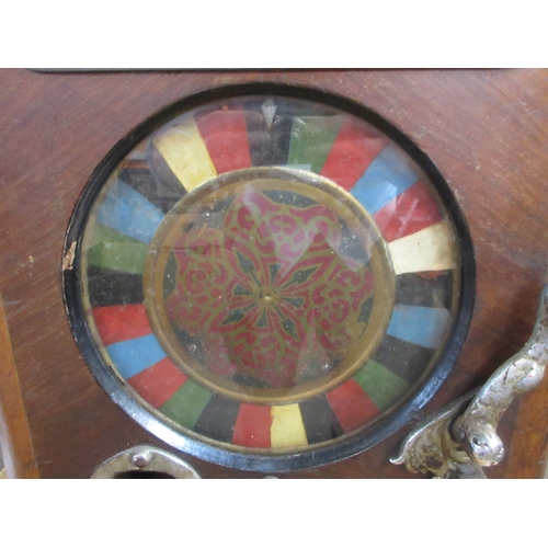 12 - British Manufactured Style - Caille Ben Hur Penny Counter Wheel Slot Machine, mechanism working at t... 