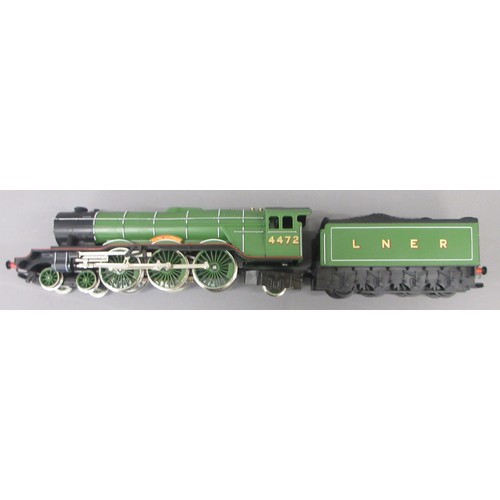 10E - Two Hornby OO gauge Electric Train Sets (both in R824-9140 00-510 boxes) 1x comprising of LNER Class... 