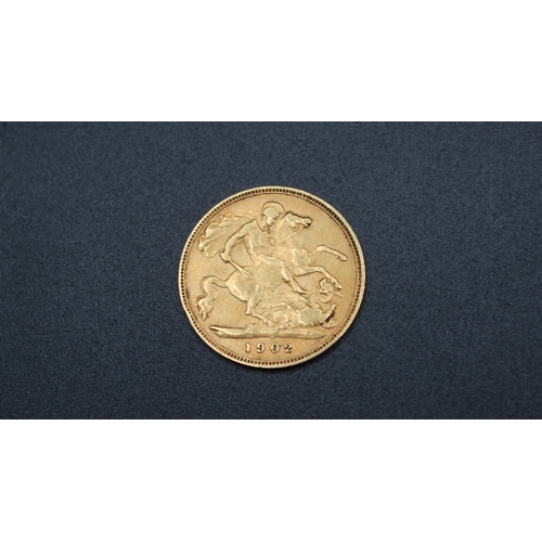16 - Edward VII (1901-1910) 1902 Half-Sovereign
Bradleys shipping £22.00 plus vat (UK Only)