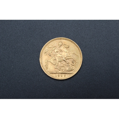 4 - Edward VII (1901-1910) 1906 Sovereign
Bradleys shipping £22.00 plus vat (UK Only)