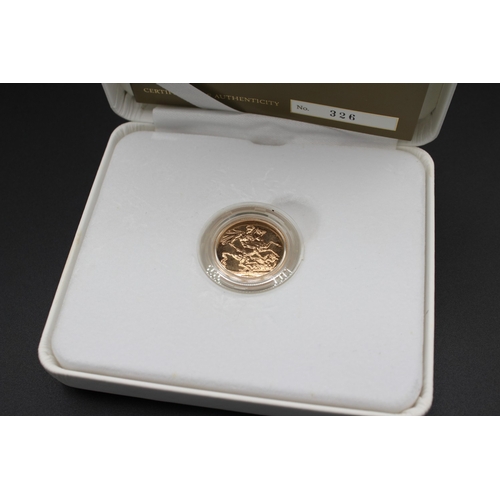 10 - The Royal Mint - The Royal Birthday Celebration Sovereign Struck on 22 July 2015, Limited Edition No... 