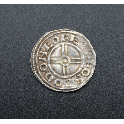 37 - Cnut (1016-1035) Short Cross Type Penny, Moneyer Osgood, York Mint
Bradleys shipping £22.00 plus vat... 