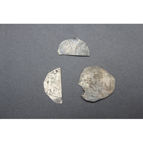 42 - Henry II (1154-1189) Cross and Crosslets Tealby a/f, and 2 cut Tealby type coins
Bradleys shipping £... 
