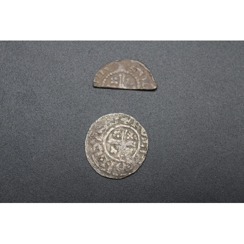 43 - Richard I (1189-1199) Short Cross Penny with a cut penny
Bradleys shipping £22.00 plus vat (UK Only)