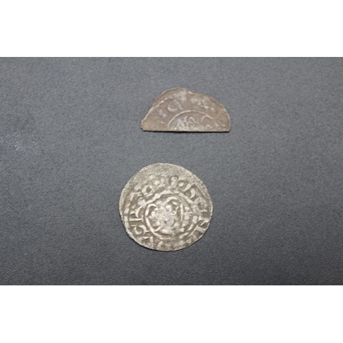 43 - Richard I (1189-1199) Short Cross Penny with a cut penny
Bradleys shipping £22.00 plus vat (UK Only)