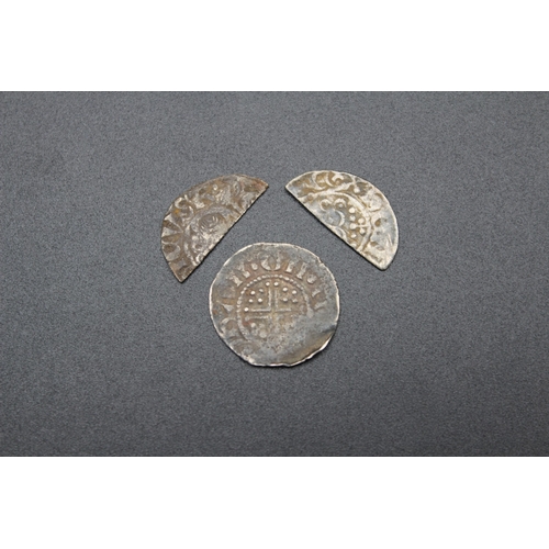 44 - John (1199-1216) Short Cross Penny and 2 cut penny's
Bradleys shipping £22.00 plus vat (UK Only)