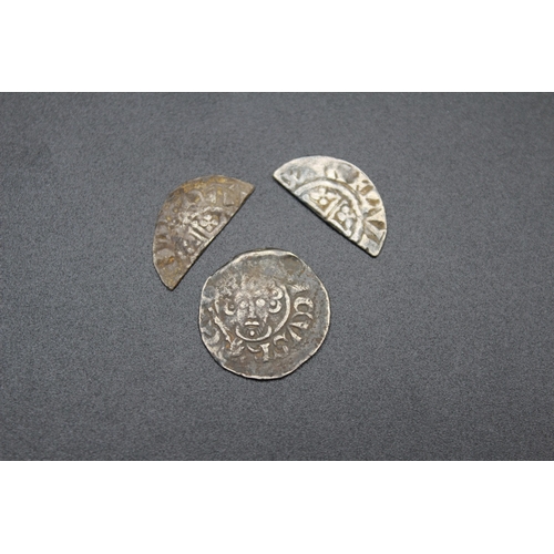 44 - John (1199-1216) Short Cross Penny and 2 cut penny's
Bradleys shipping £22.00 plus vat (UK Only)