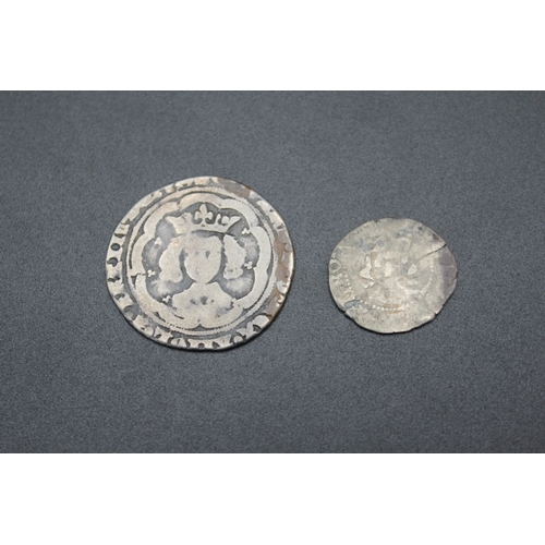 53 - Edward III (1327-77) Groat and Long Cross Penny
Bradleys shipping £22.00 plus vat (UK Only)