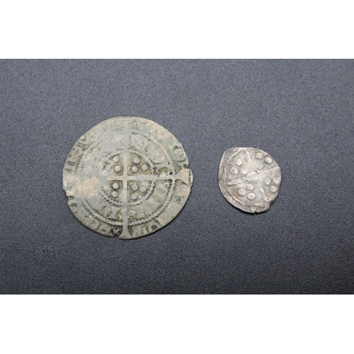 59 - Edward IV (1461-70) Groat and clipped Penny, both a/f
Bradleys shipping £22.00 plus vat (UK Only)