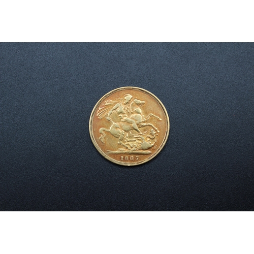 3 - Queen Victoria (1837-1901) 1887 Sovereign
Bradleys shipping £22.00 plus vat (UK Only)