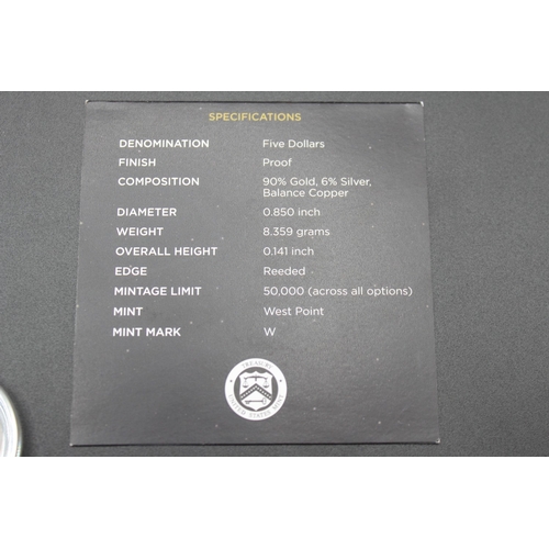 13 - United States Mint - 2019 Apollo 11 50th Anniversary Commemorative Coin Program Proof Five-Dollar Go... 