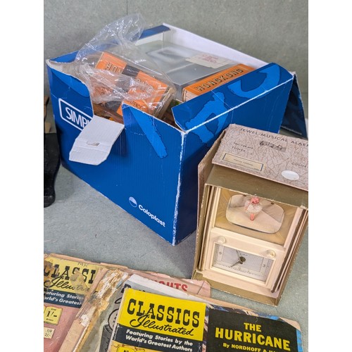 Twenty eight circa 1950s classics illustrated comics as well as a ...