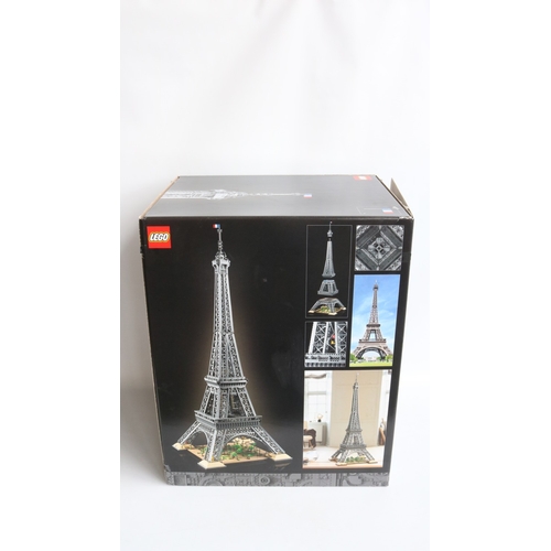  Previously built Lego 10307 Eiffel Tower, set has been partially dismantled but did originally appea... 