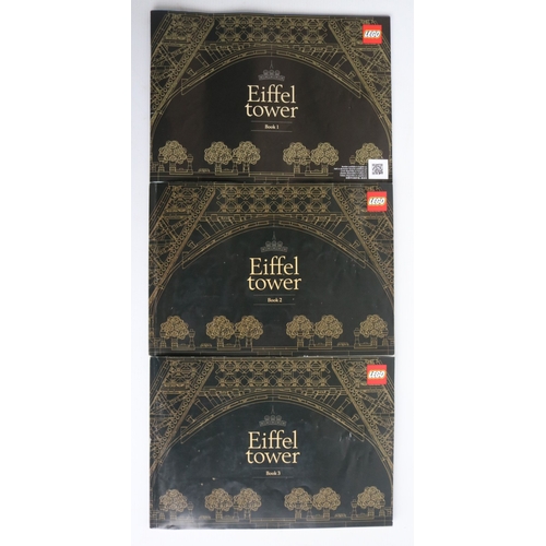  Previously built Lego 10307 Eiffel Tower, set has been partially dismantled but did originally appea... 