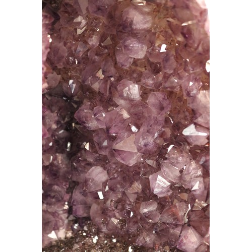 Very large fully polished amethyst cathedral geode specimen, comprising ...