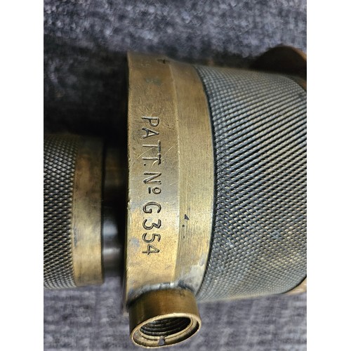 413 - Military gun sight stamped with makers mark - W. Ottway & Co Ltd.
With crows foot stamped mark. 
WWI... 