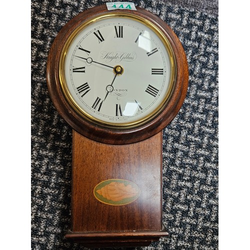 Small quartz wall clock "Knight + Gibbins"