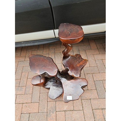 10 - Funky Japanese tree root carving display stand