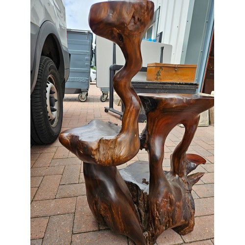 10 - Funky Japanese tree root carving display stand