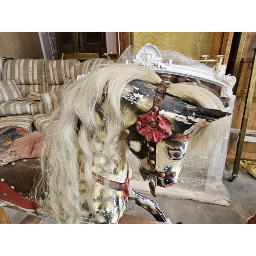 46 - Dapple rocking horse 
In need of tlc