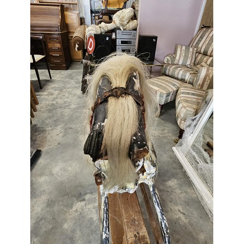 46 - Dapple rocking horse 
In need of tlc