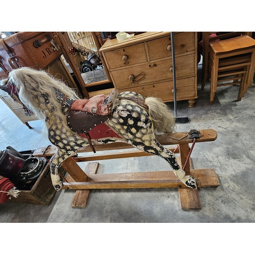 46 - Dapple rocking horse 
In need of tlc