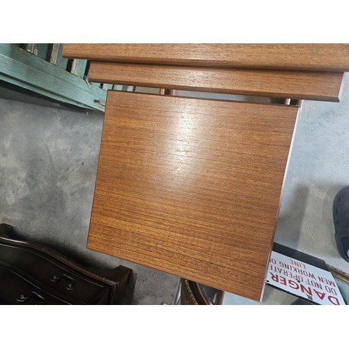 50 - Retro teak G-Plan nest of tables