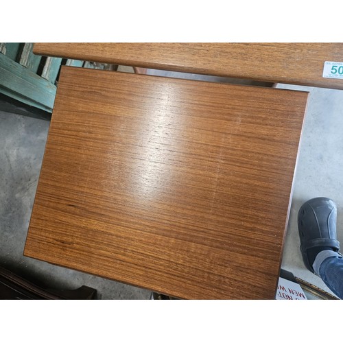 50 - Retro teak G-Plan nest of tables