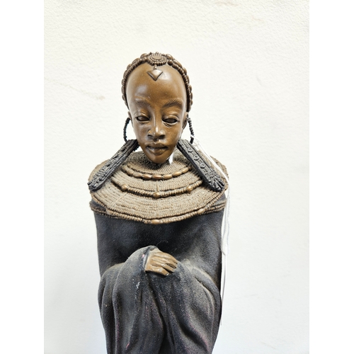 415 - Limited Edition MAASAI SOUL JOURNEY FIGURE BY STACY BAYNE REBANI 
Sacred Vows
47cm high