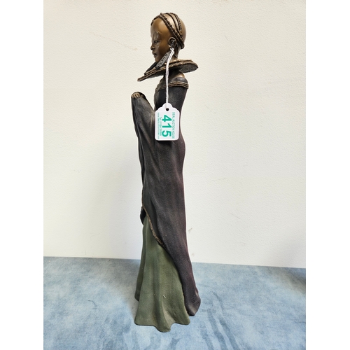415 - Limited Edition MAASAI SOUL JOURNEY FIGURE BY STACY BAYNE REBANI 
Sacred Vows
47cm high