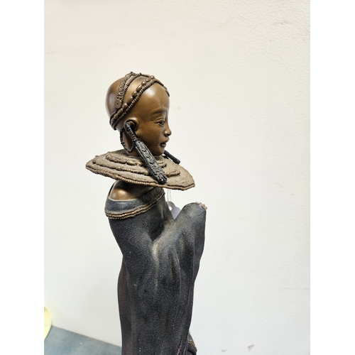 415 - Limited Edition MAASAI SOUL JOURNEY FIGURE BY STACY BAYNE REBANI 
Sacred Vows
47cm high