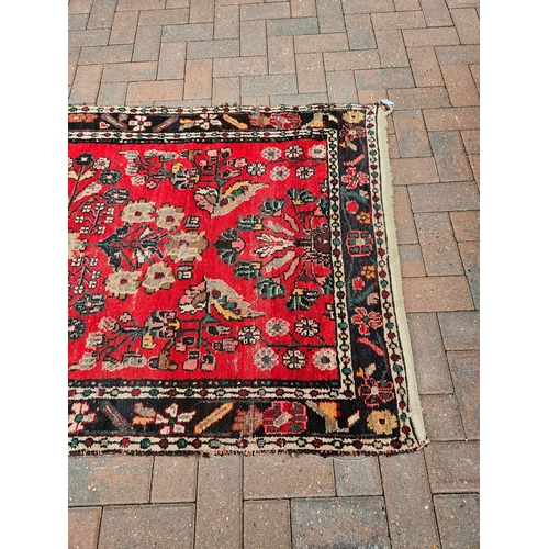 118 - Persian long runner / rug

106cm x 420cm