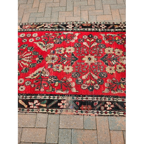 118 - Persian long runner / rug

106cm x 420cm