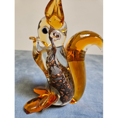 184 - Murano glass squirrel

19.5cm high