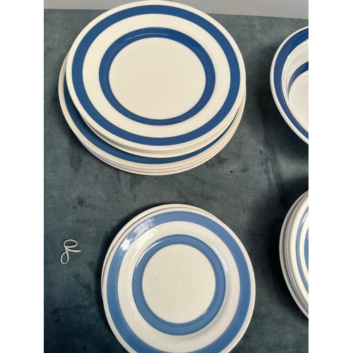 268 - Various Staffordshire Chef Ware