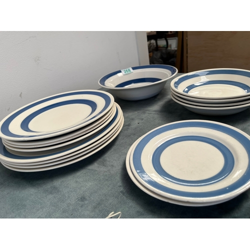 268 - Various Staffordshire Chef Ware