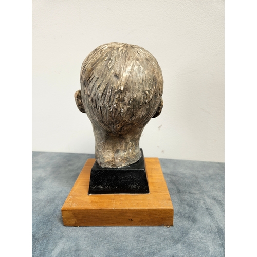 392 - Plaster Maquette of a young boy.
7in tall (without base)
In the style of Jacob Epstein