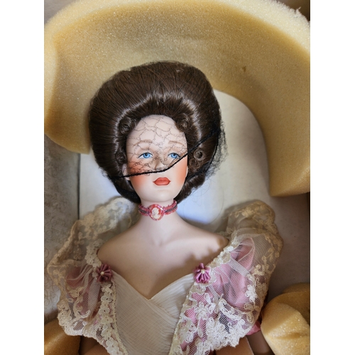 425 - Gibson Girls Franklin Mint doll - 
The Edwardian Boudoir Doll